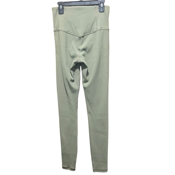 ATHLETA Elation Rib Tight Eucalyptus Olive Green Size Small Tall - Picture 7 of 10